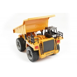 HUINA 2.4G 6CH RC DUMP TRUCK W/DIE CAST CAB